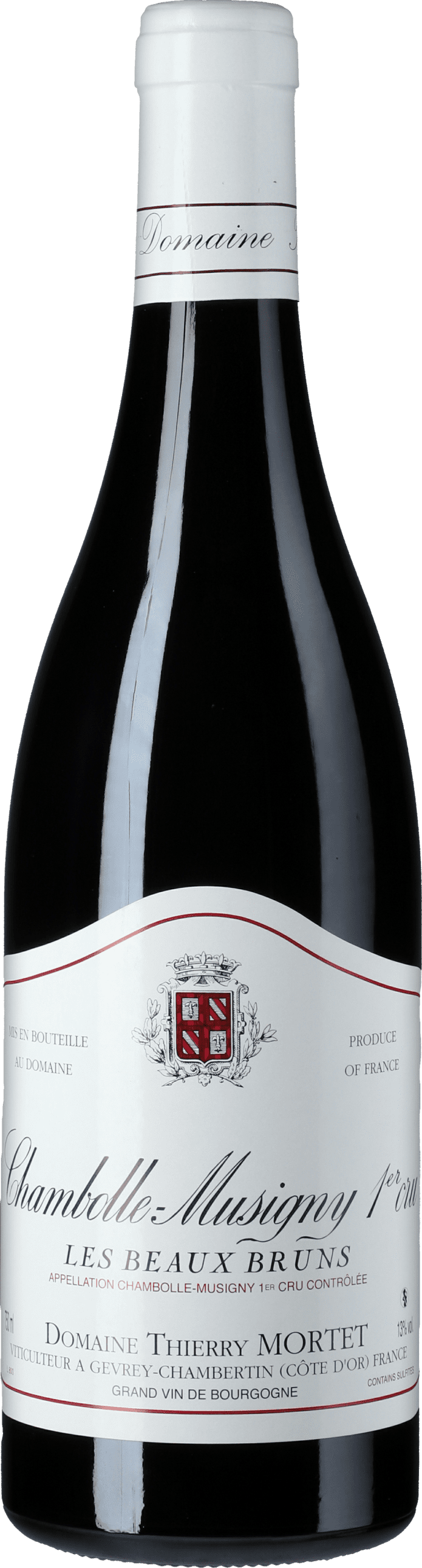 Domaine Thierry Mortet: Chambolle-Musigny Premier Cru Les Beaux Bruns 2020