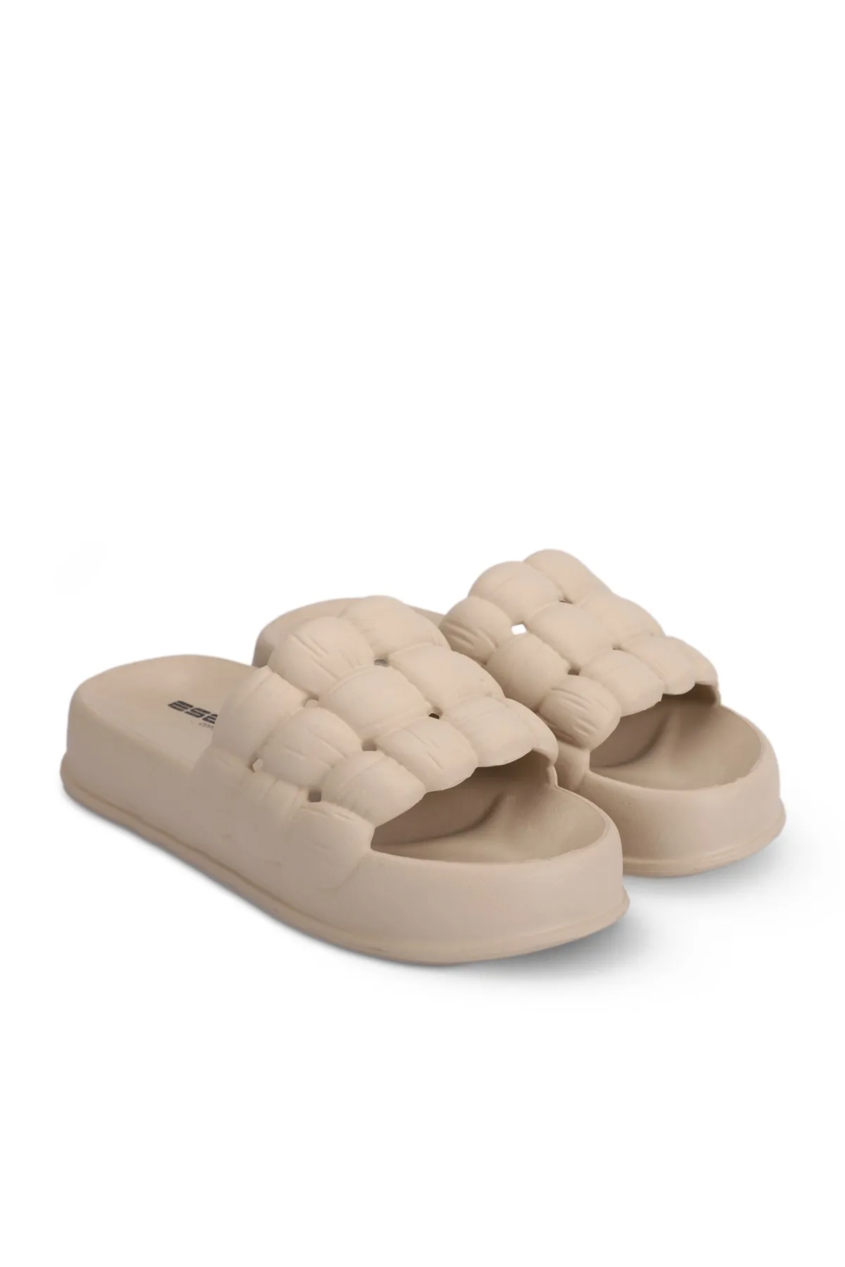Esem  OFFU Damenhausschuhe Beige