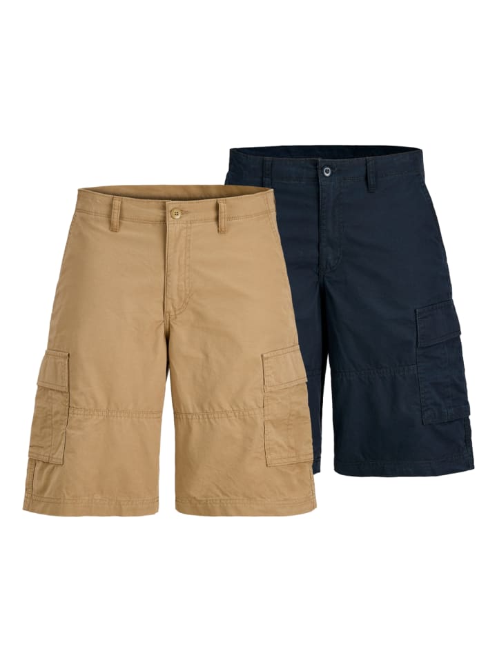 Jack & Jones Shorts 'JPSTCOLE MATEO' in braun günstig kaufen