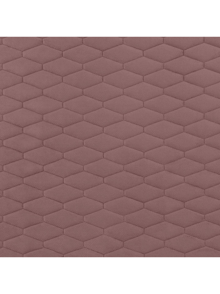 Beliani Doppelbett BAYONNE in Rosa/Dunkler Holzfarbton - (W) 191 x (H) 121 x (L) 212 cm günstig kaufen onesize
