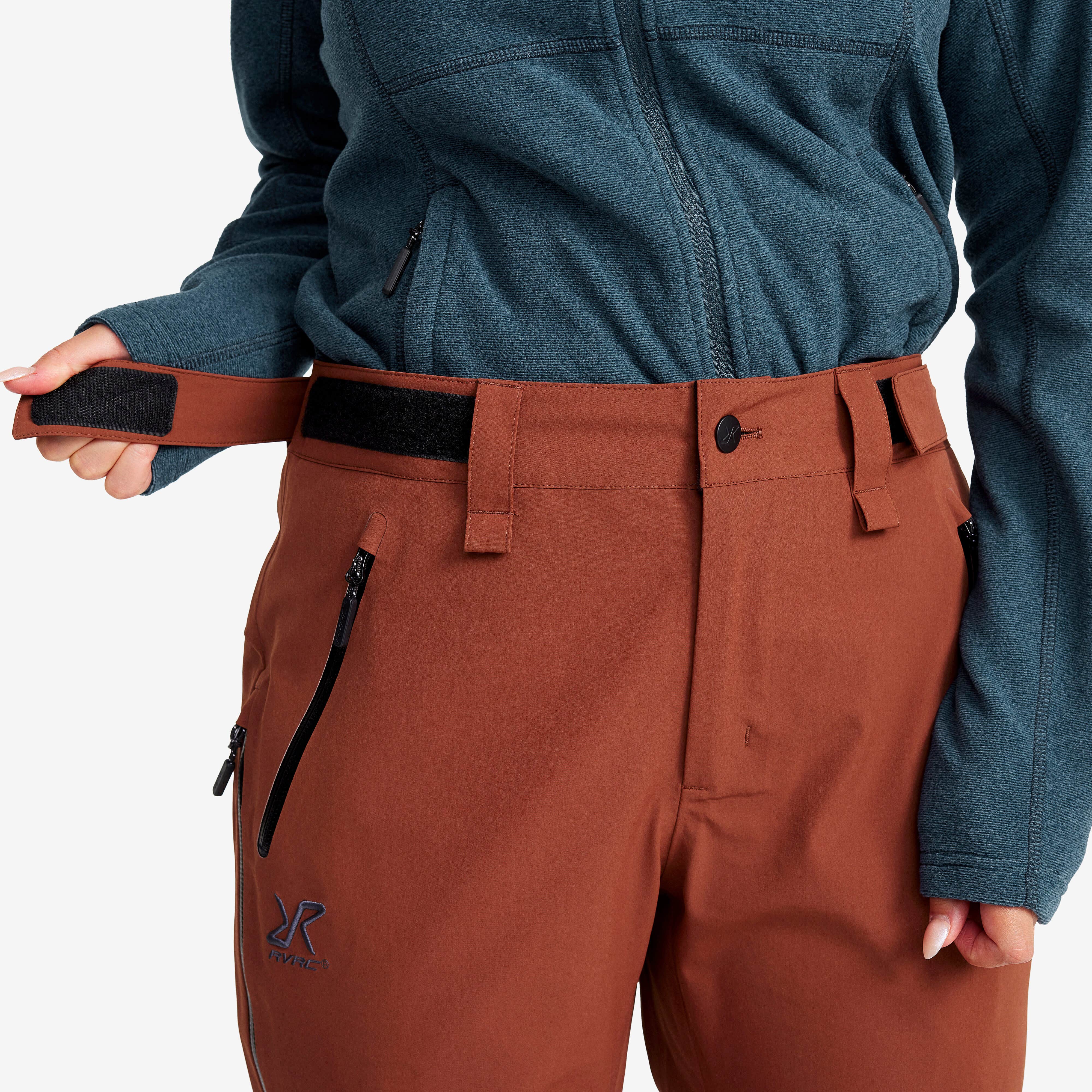 Cyclone Zip-up 3L Pants Femme Smoked Paprika