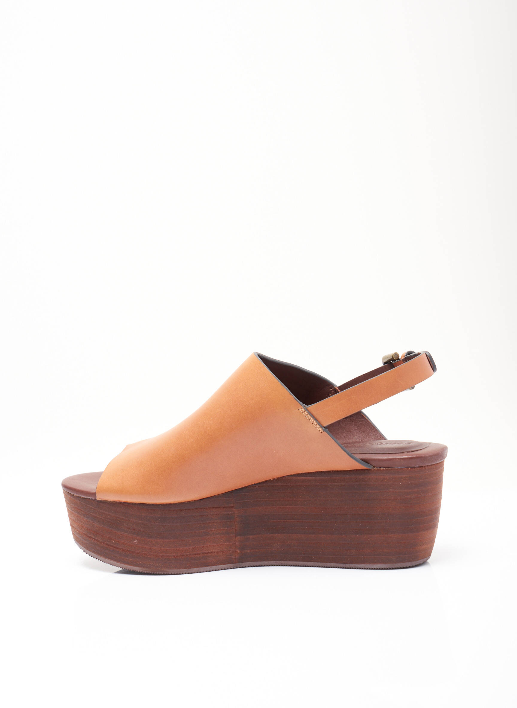 See By Chloe Sandales Nu Pieds Femme couleur orange