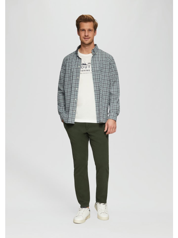 s.Oliver Hose lang in Olive günstig kaufen