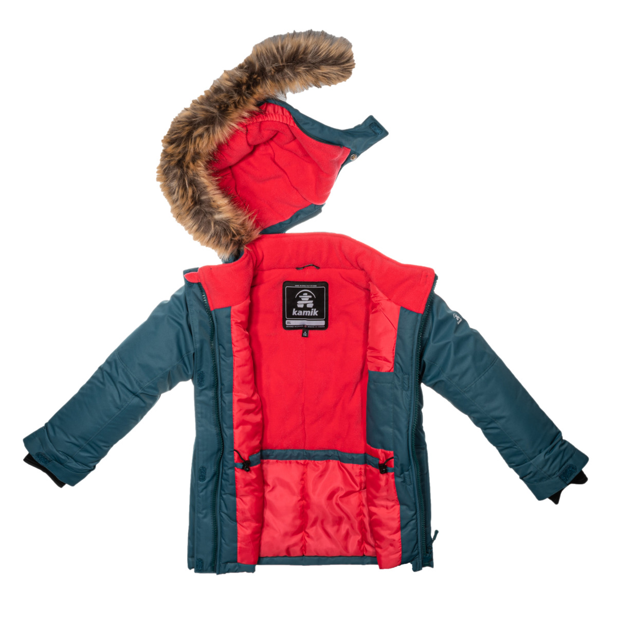 Kamik KATY Winterjacke gruen