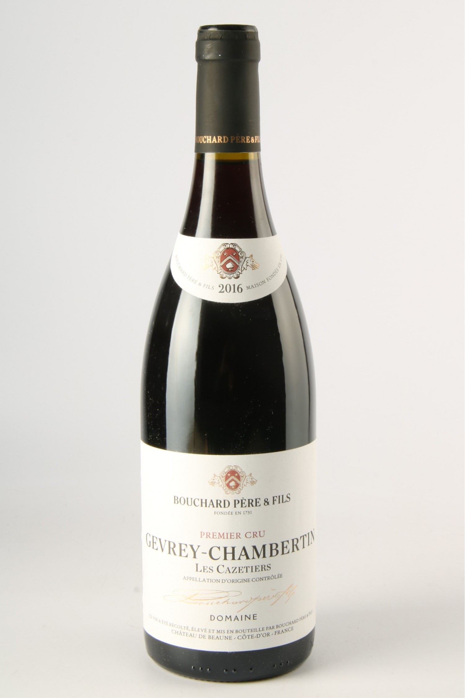 Vin 2016 BOUCHARD PERE ET FILS Les Cazetiers 2016, Gevrey Chambertin. Vin ancien - SoDivin