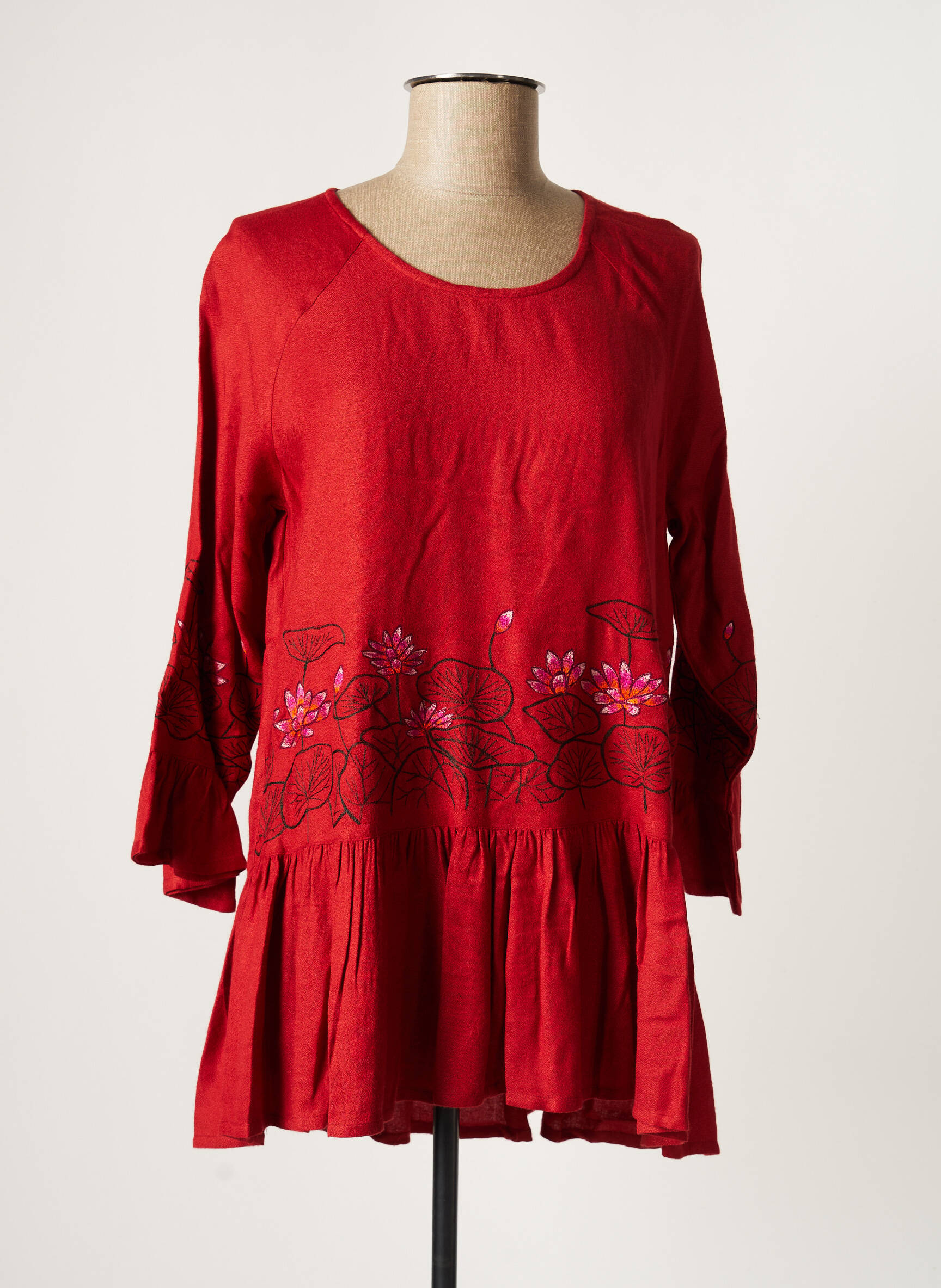 Agathe   Louise Tuniquemanchelongue Femme couleur marron