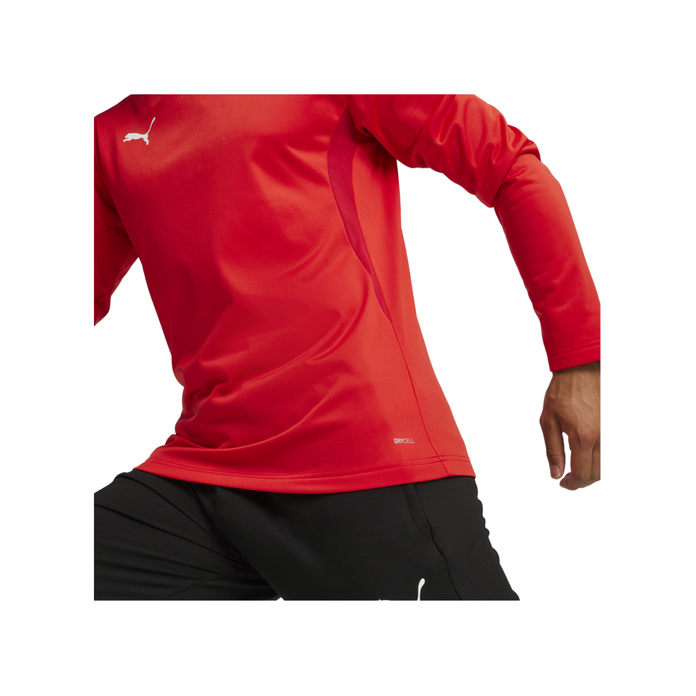 PUMA teamGOAL Training Sweatshirt Rot F01