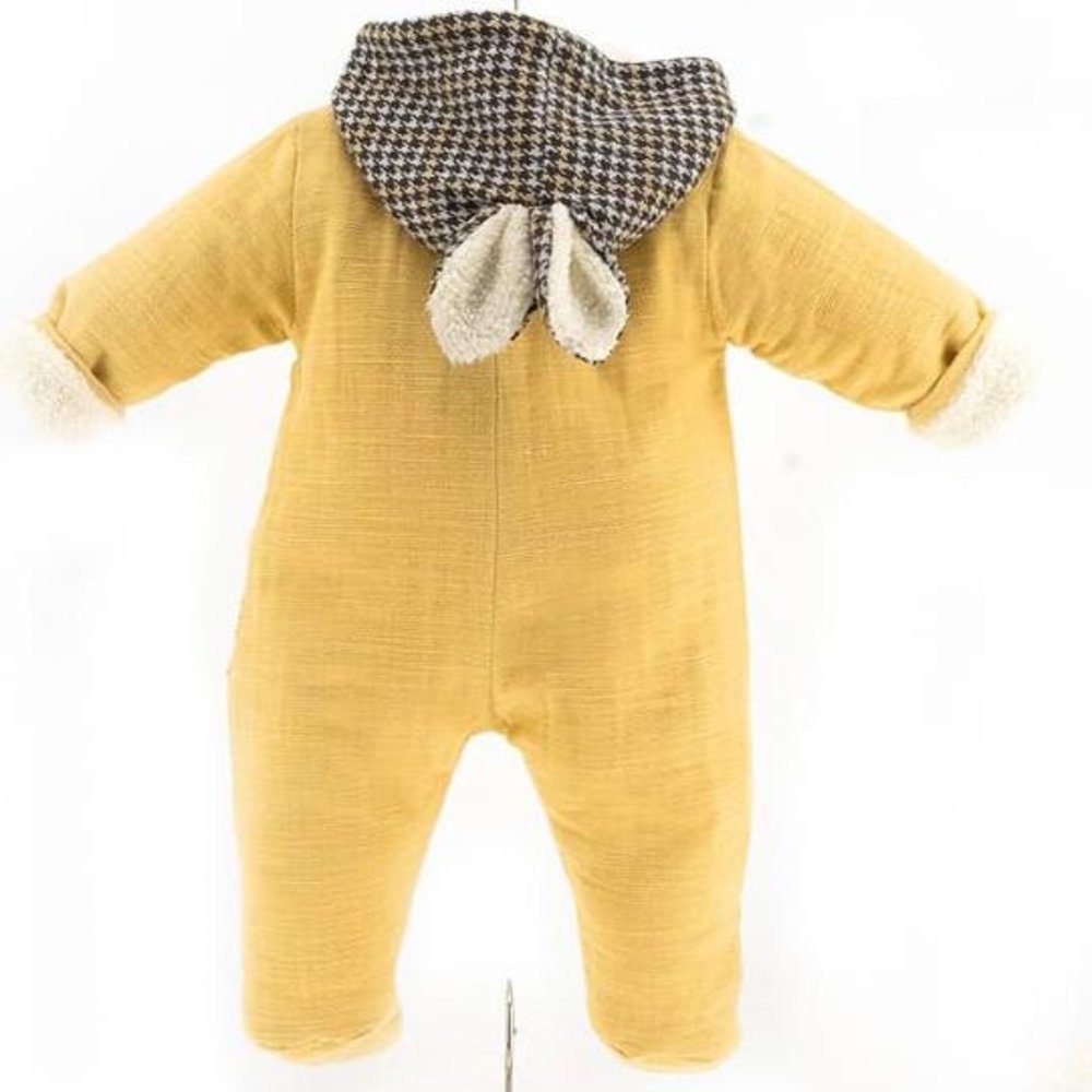 Engelbaby Overall Overall/Einteiler mit Gazellen Motiv Winteroverall (Einteiler, 1-tlg., Overall/Einteiler mit Gazellen Motiv) 80% Baumwolle und 20 % Polyester Druckknöpfe aus weichem Material
