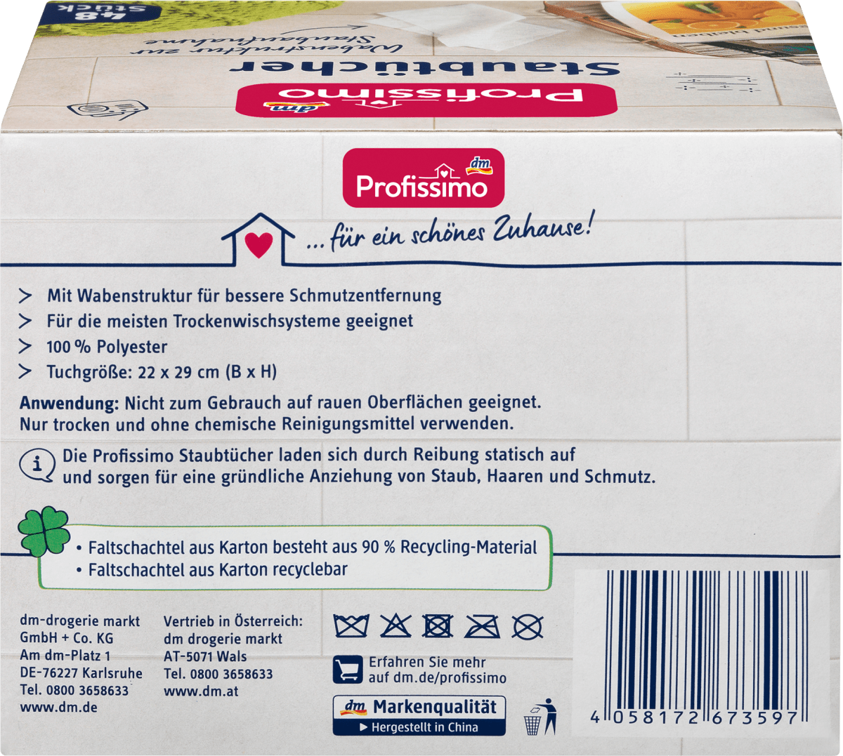 Staubtücher, 48 St