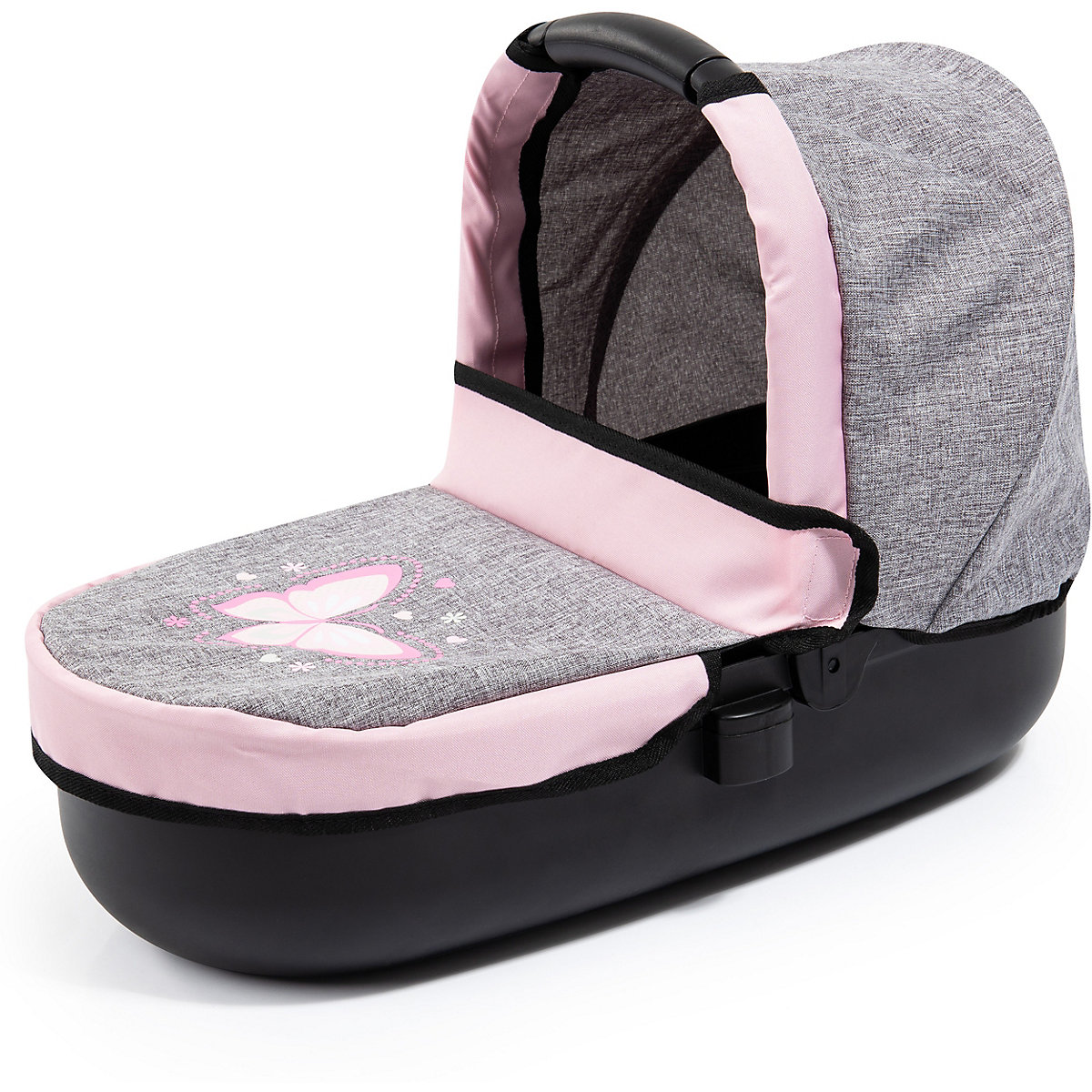Puppenwagen Style, grau/rosa