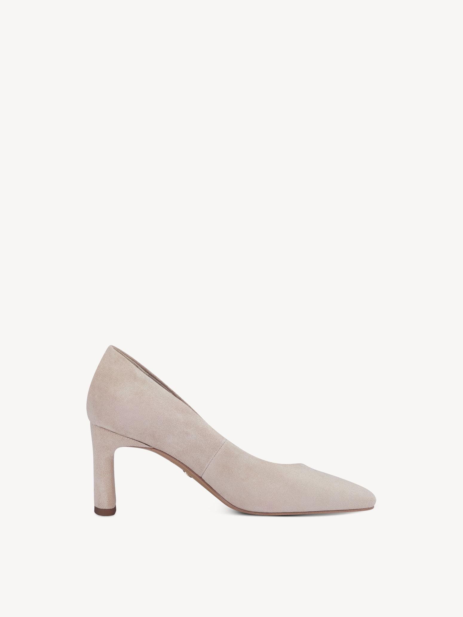 Escarpin en cuir - beige