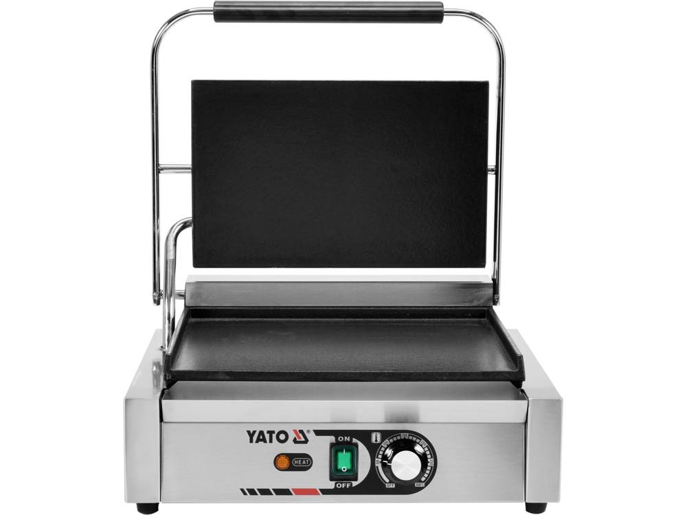 yato Elektro-Paninigrill Glatt 44cm 2,2KW