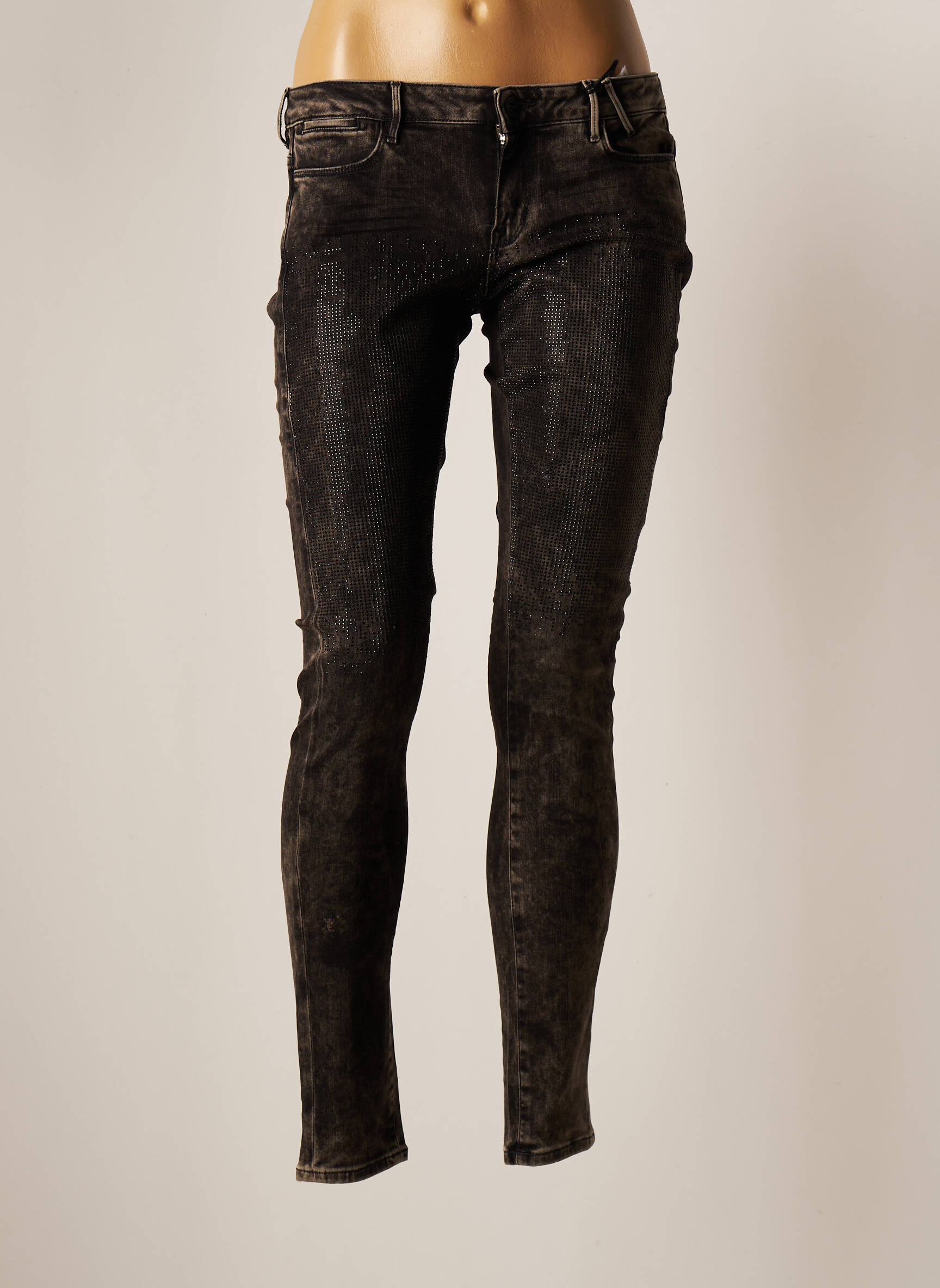 Guess Jeans Skinny Femme couleur gris