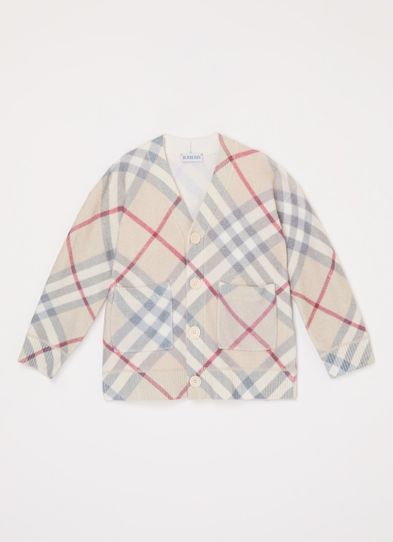 Burberry Ashmore hienoneulottu villaneuletakki
