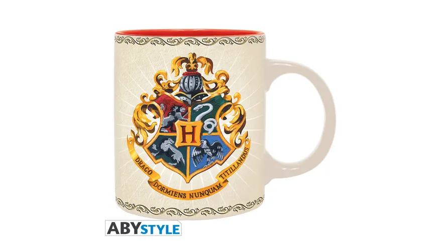 Harry Potter Hogwarts 4 Houses Tasse