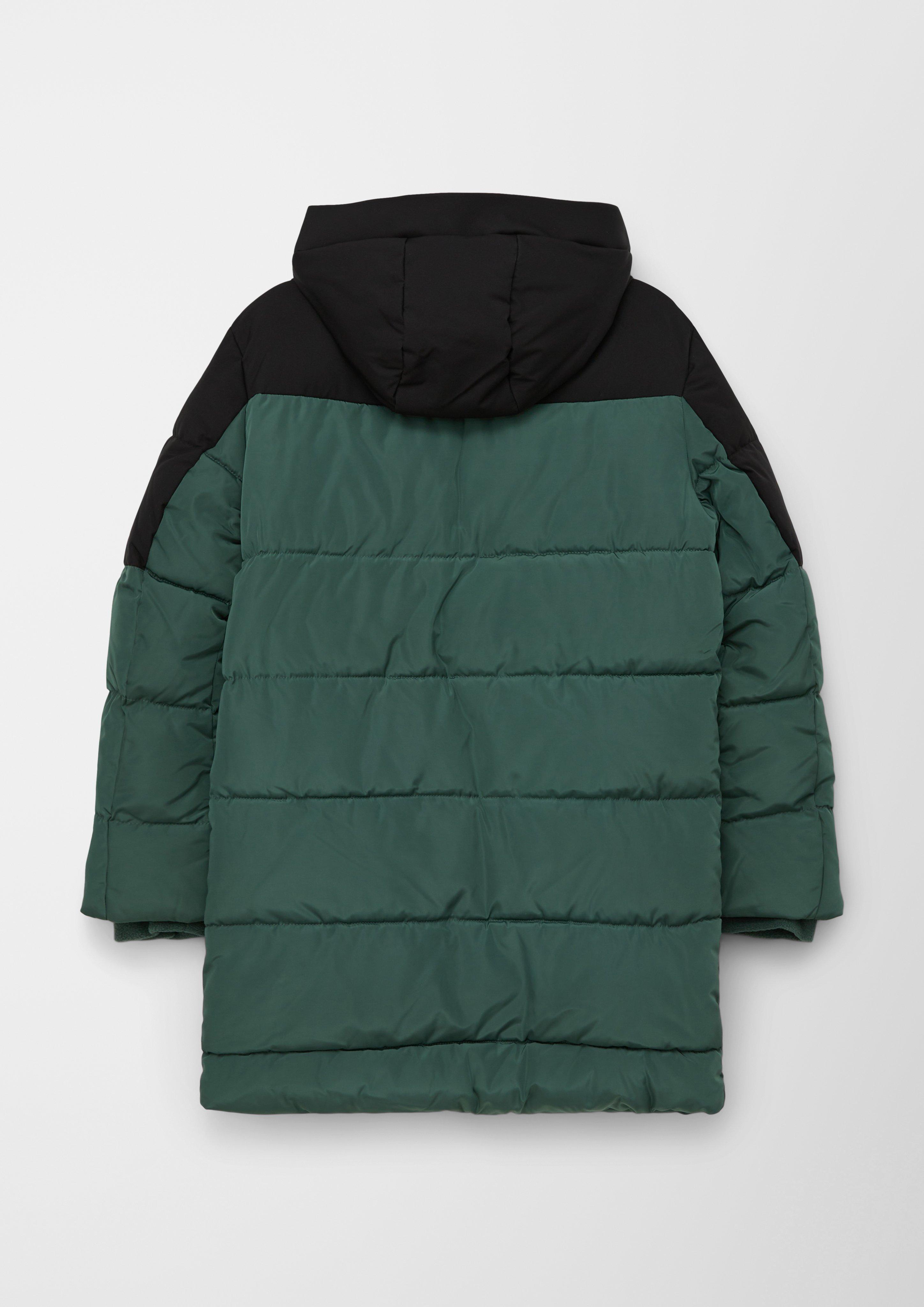 Wattierte Jacke in Bicolor-Design  2116513-6715