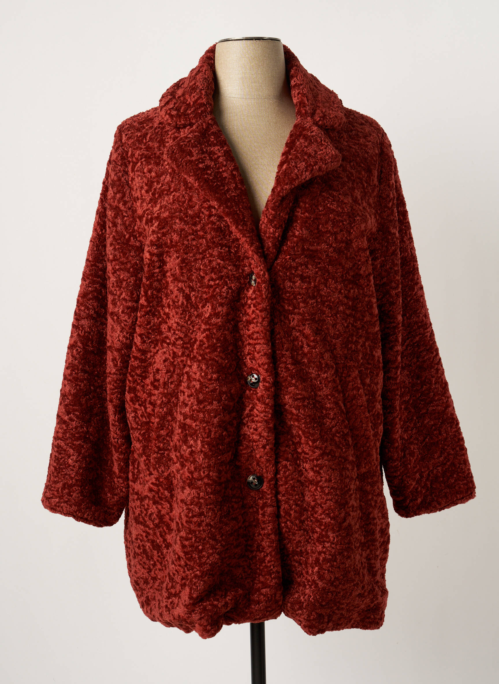 Concept K Manteaux Longs Femme couleur marron