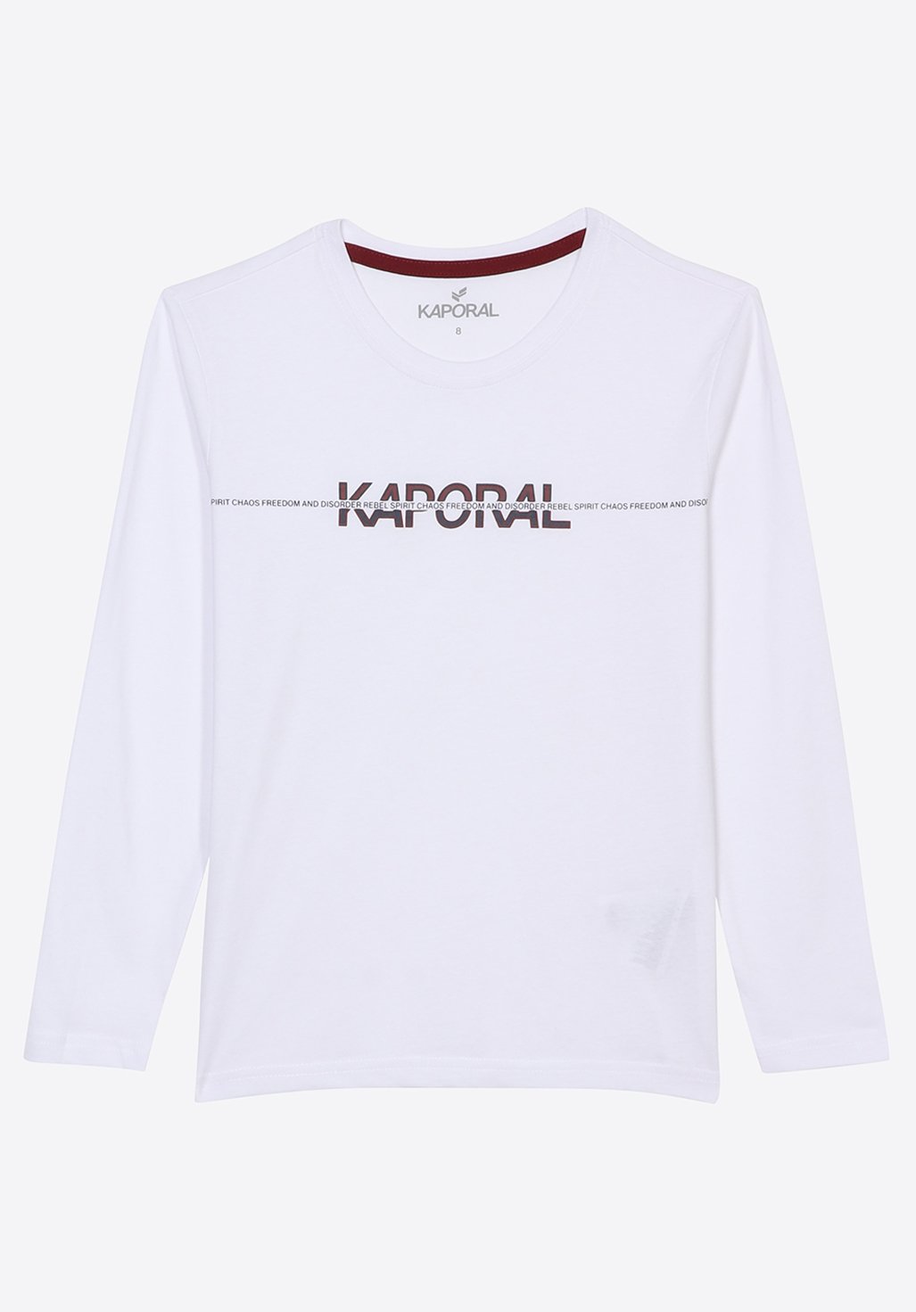 EVENY  T-shirt blanc garçon 100% coton