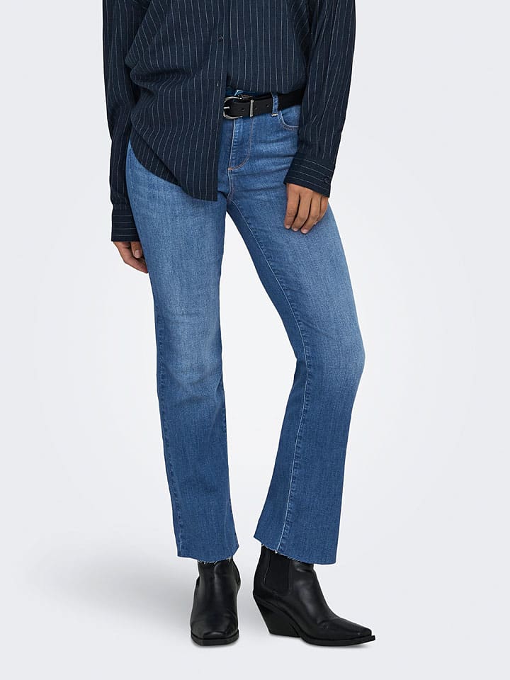 ONLY Jeans - Flared fit - in Blau günstig kaufen