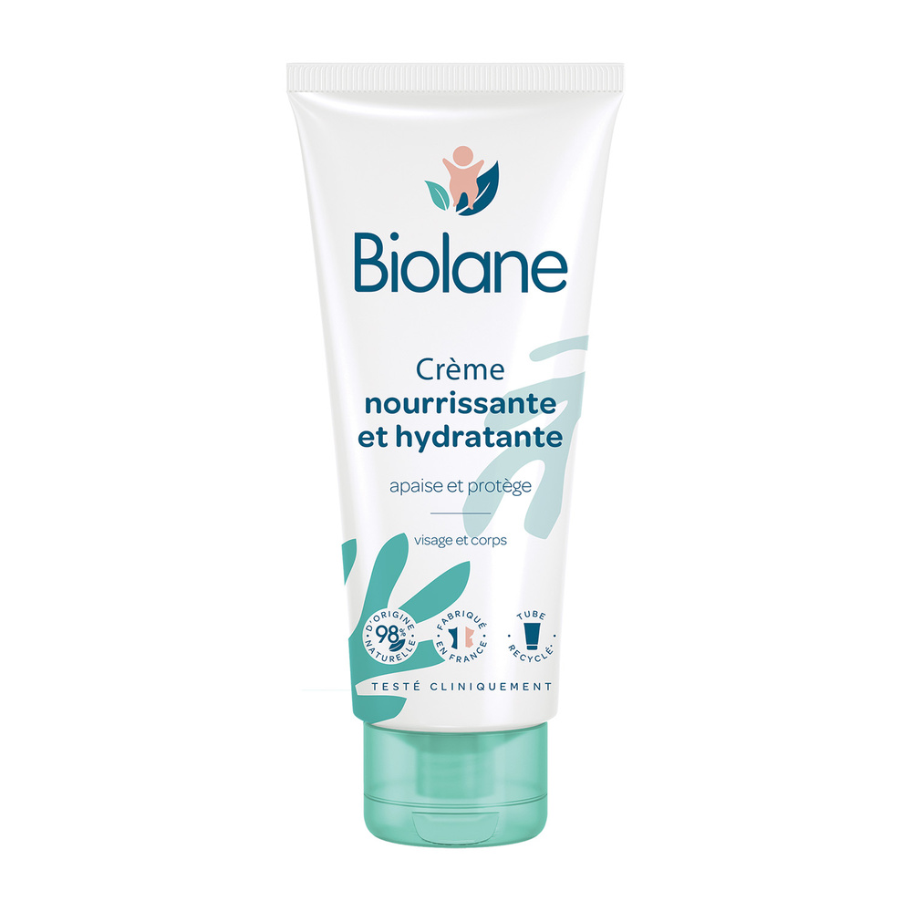 biolane Crème nourrissante et hydratante 100 ml Crème