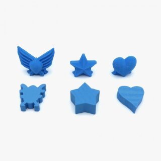 5 Faction Building Token Set for Scythe - 60 pieces