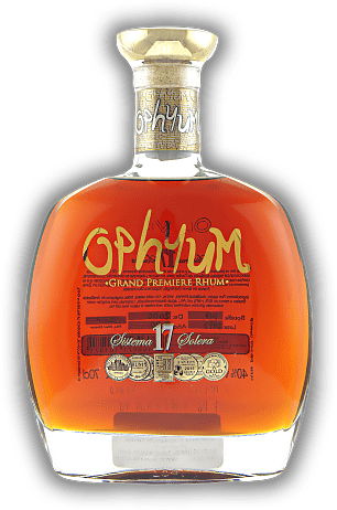 Ophyum Grand Premiere Rhum 17 Anos Solera Ophyum Grand Premiere Rhum 17 Anos Solera Charaktervoll mit tiefen und komplexen Aromen. Alter 17 J. - 0,7	 Liter - Vol 40%