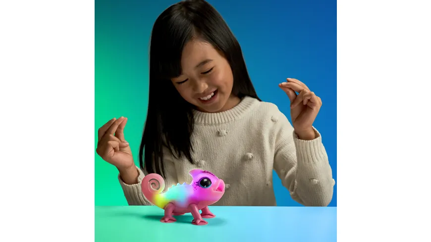 LITTLE LIVE PETS - Chamäleon - Nova - pink