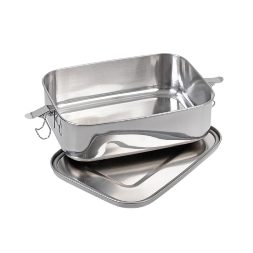 Orange85 Brotkasten aus Edelstahl Erwachsene Lunchbox