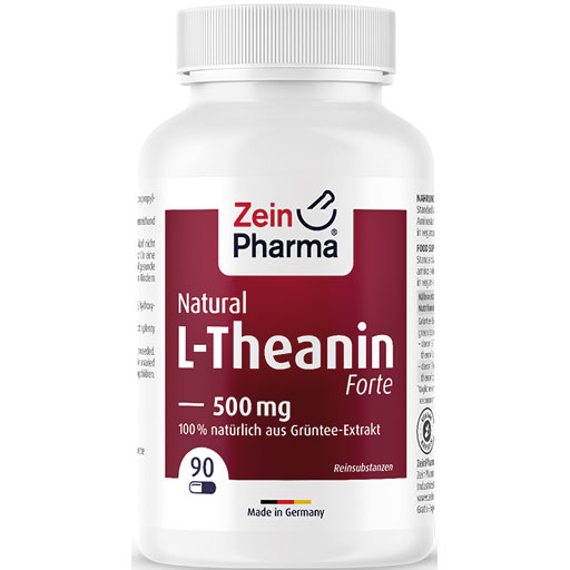 L-THEANIN Natural Forte 500 mg Kapseln ZeinPharma  90 St  Kapseln