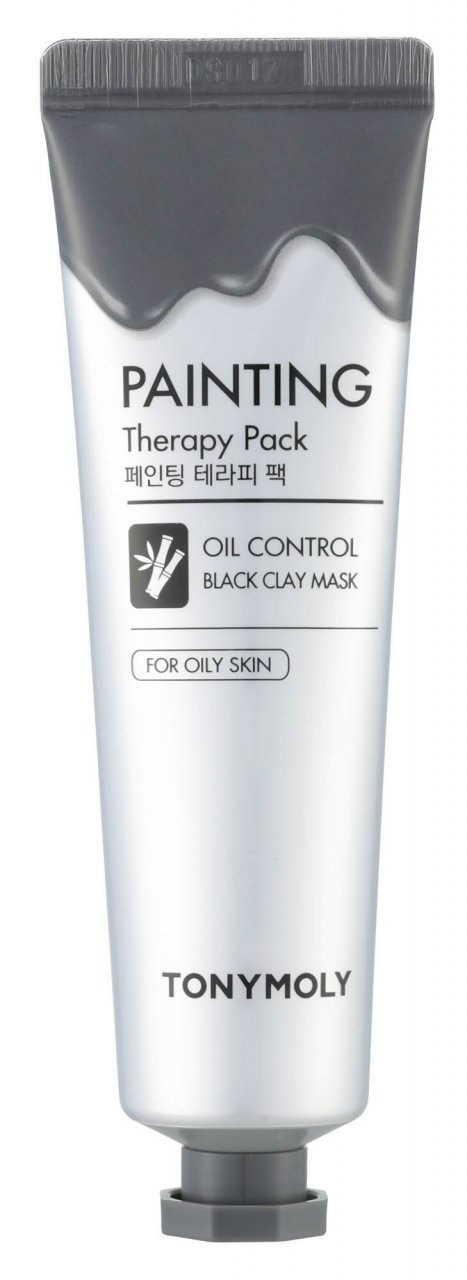 Tonymoly Painting Therapy Oil Control Black Color Clay