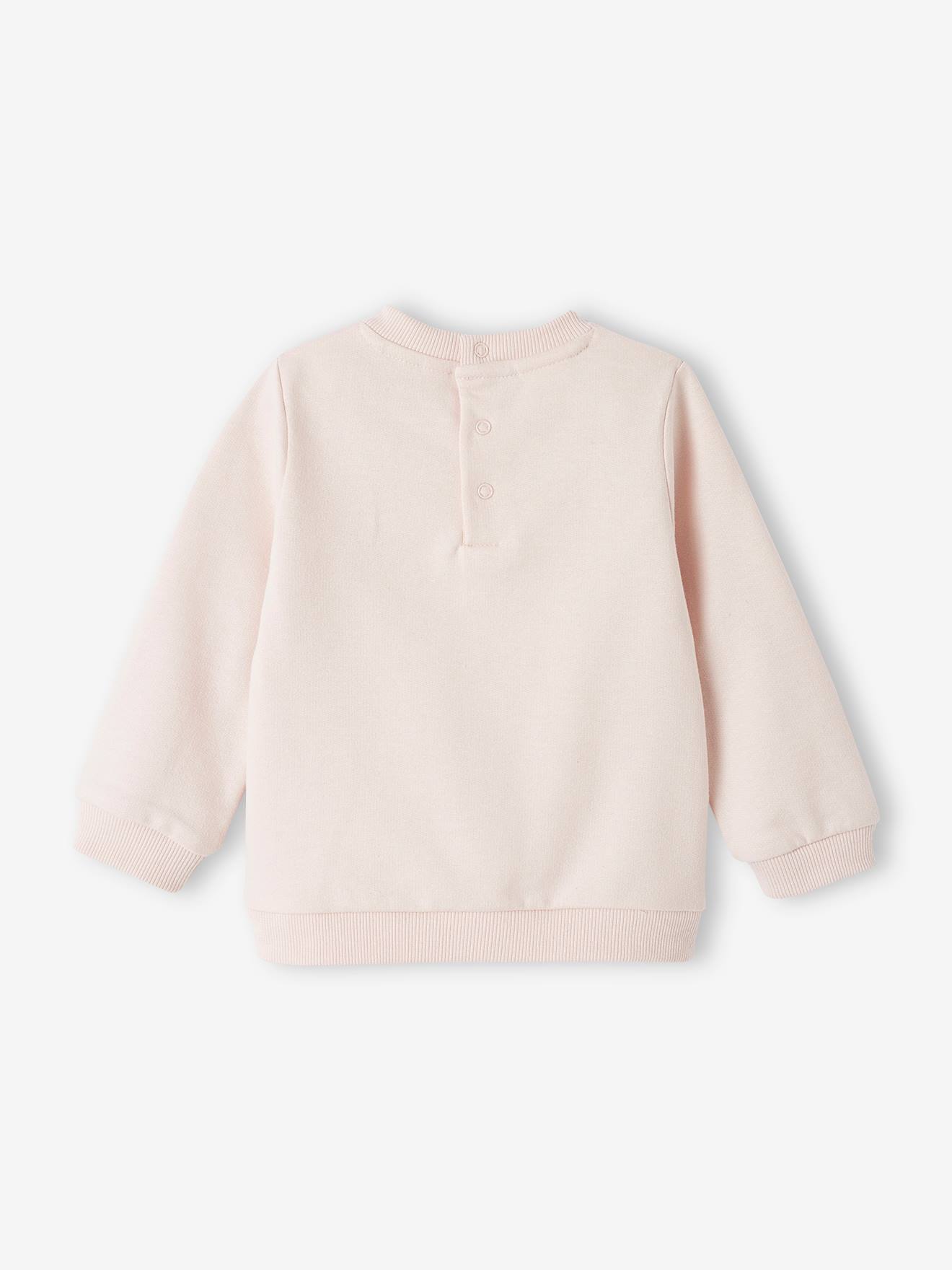 Sweat bébé DS® Marie les Aristochats mauve pâle