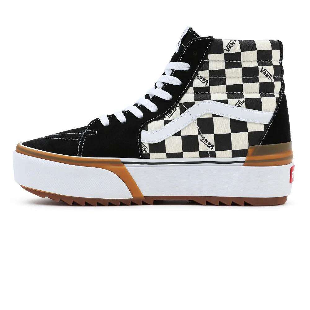 Vans SK8 Hi Stacked Checkerboard VN0A4BTWVLV1 / bunt