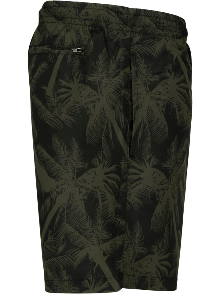 Urban Classics Urban Classics Badeshorts in palm/olive günstig kaufen