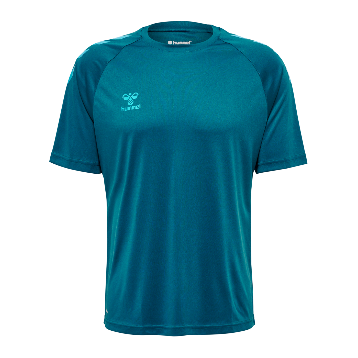 Hummel hmlCORE XK Core Poly T-Shirt Blau F7058