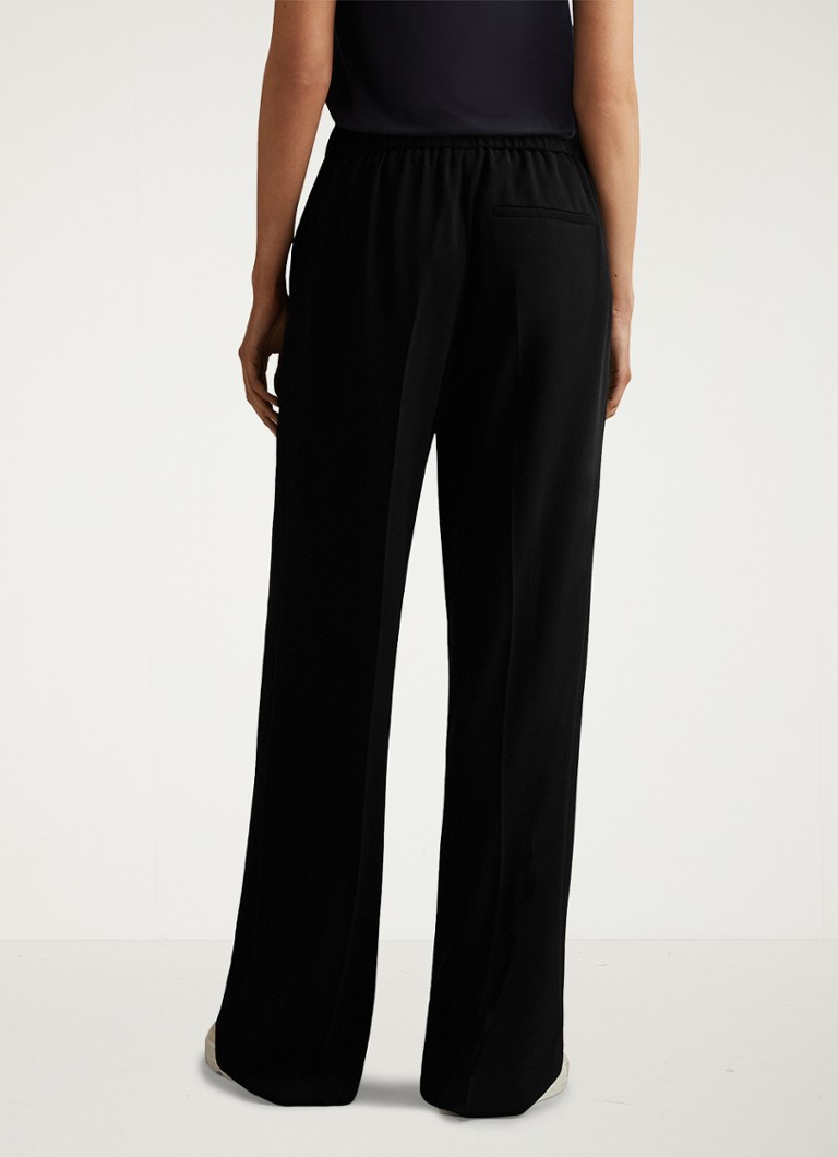 Pantaloni Reiss Eden cu talie înaltă, cu talie largă și buzunare laterale.