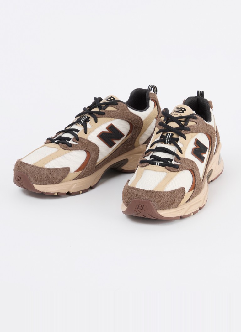 Buty sportowe New Balance 530 z siateczki ze detalami zamszowymi