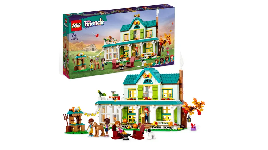 LEGO Friends 41730 Autumns Haus Puppenhaus mit Zubehör und Mini-Puppen