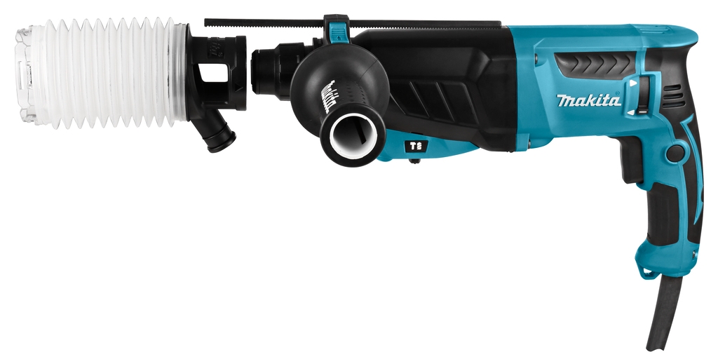 Ciocan combinat Makita HR2630J 800w 2.4J cu set de extracție a prafului