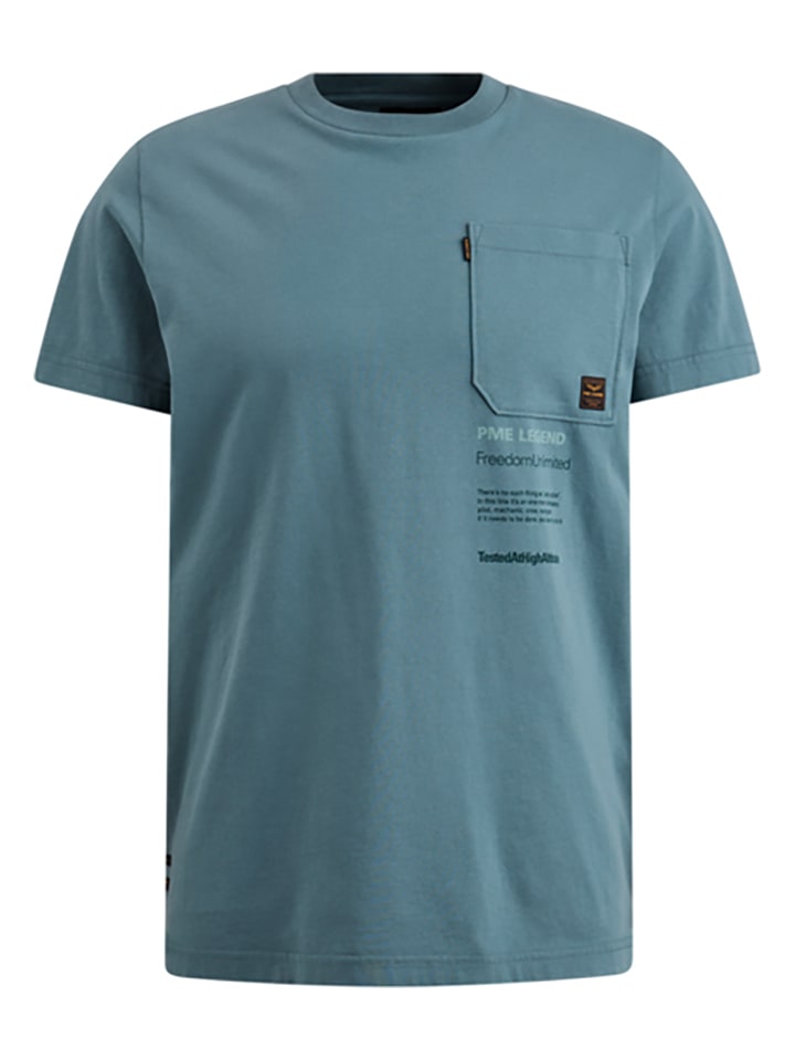 PME Legend Shirt in Blau günstig kaufen
