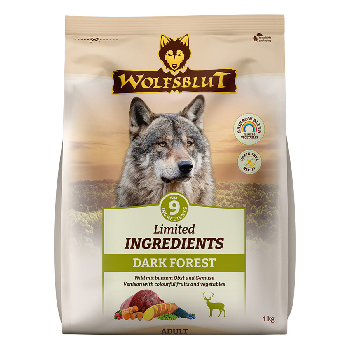 Wolfsblut Limited Ingredients Dark Forest Adult bei ZooRoyal