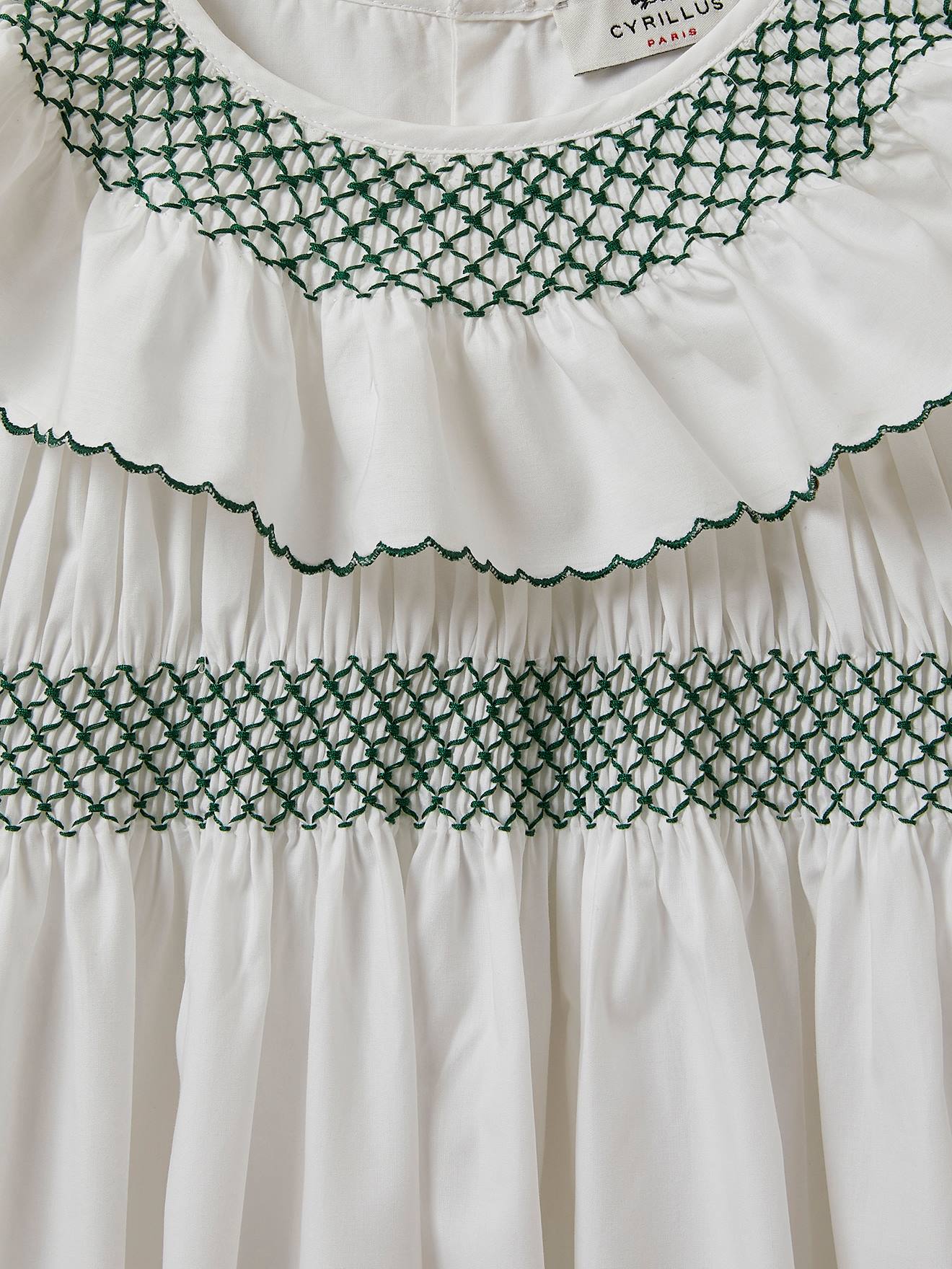 Cyrillus Mädchen Festkleid BIANCA CYRILLUS - weiß