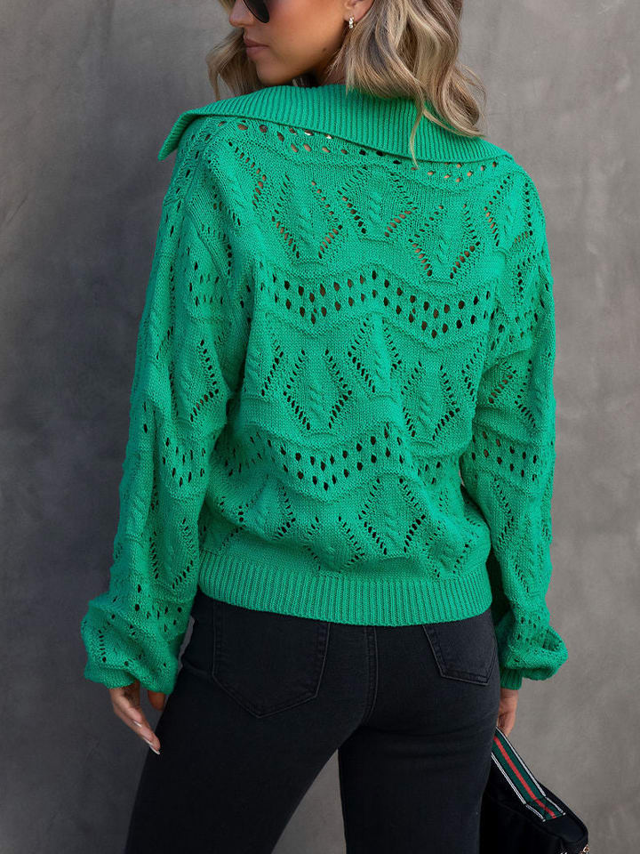 Milan Kiss Pullover in Grün günstig kaufen