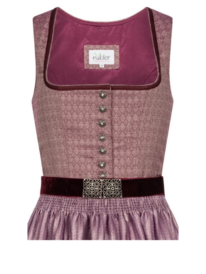 Nübler Dirndl lang Edda in Beere von Nübler günstig kaufen