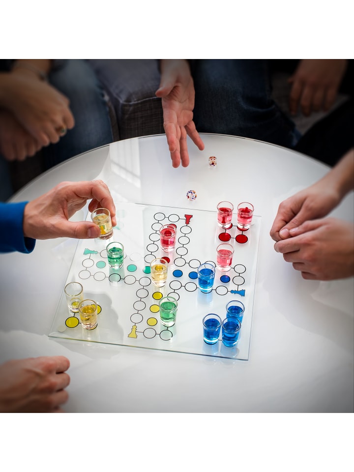 relaxdays Drinking Ludo in Bunt günstig kaufen onesize