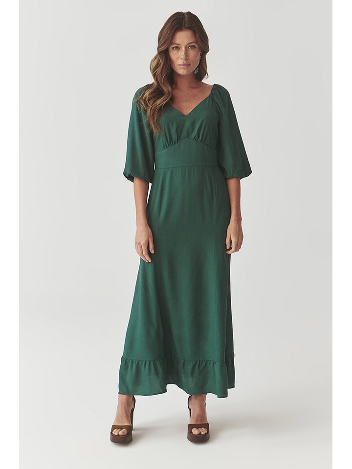 TATUUM Kleid in Dunkelgrün günstig kaufen