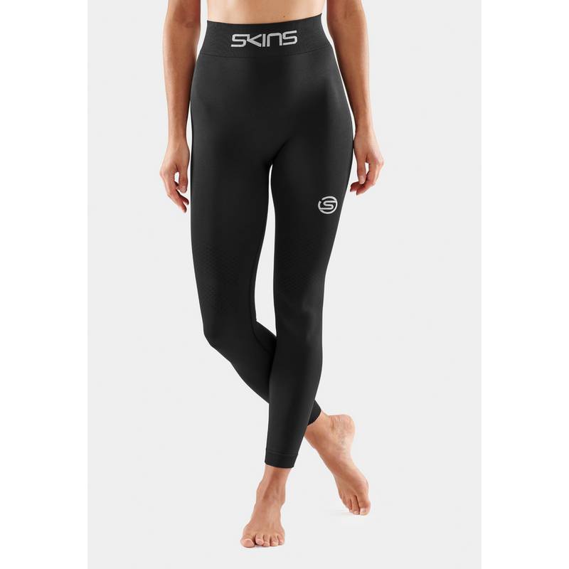 Skins Seamless Long Tight Tights Damen