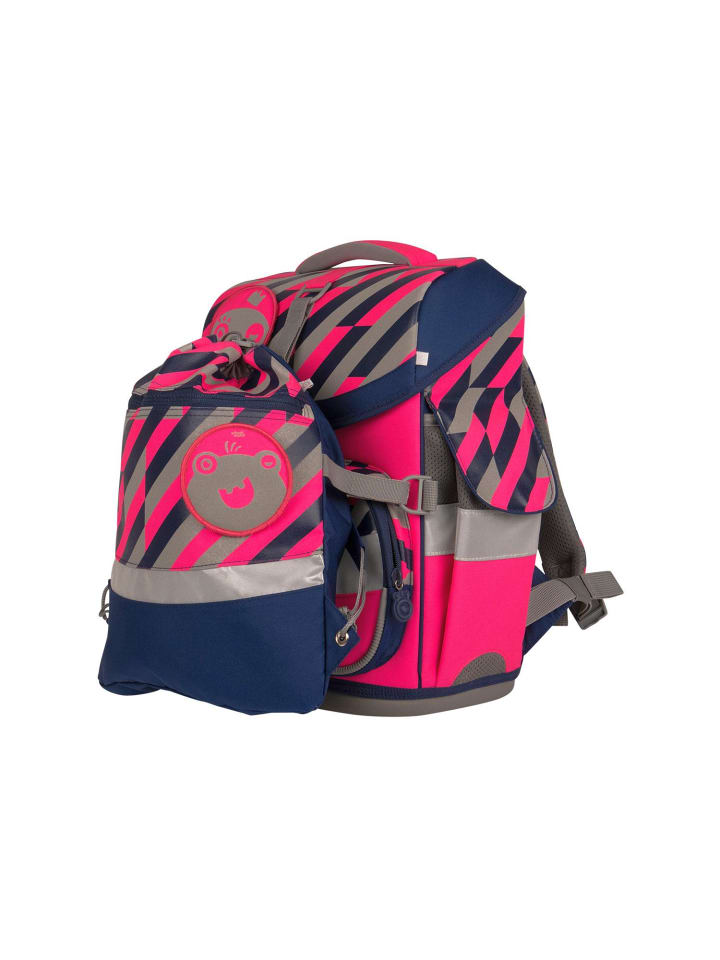 SCHOOL-MOOD School Mood Schulranzenset Timeless Yuna (Neon Pink) günstig kaufen onesize