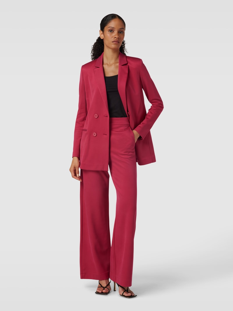Blazer mit Eingrifftaschen Modell 'CREDERE' in fuchsia