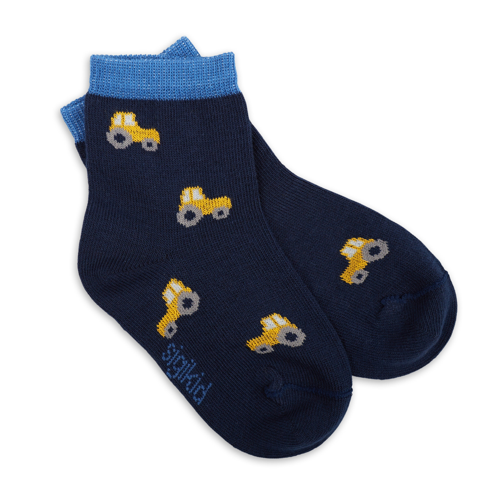 3 Paar Baby Socken Traktor