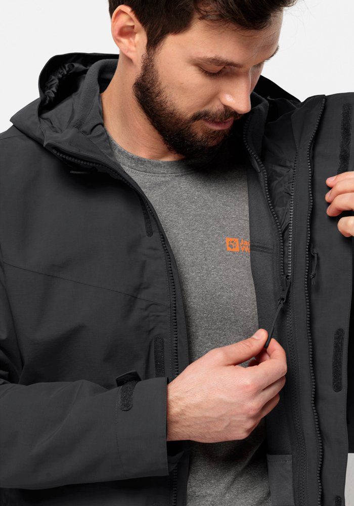 Jack Wolfskin 3-in-1-Funktionsjacke ALTENBERG 3IN1 JKT M (2 teilig)